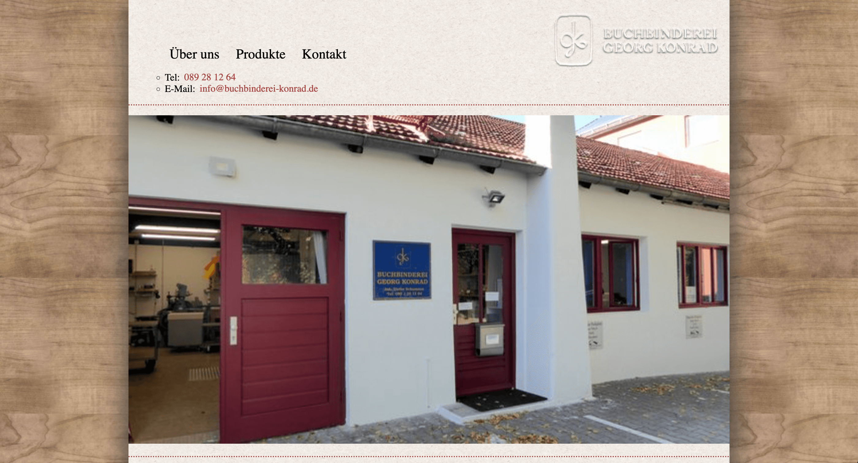 Die Buchbinderei Konrad im Münchner Werksviertel setzt auf Textcoaching. Text kann alles!